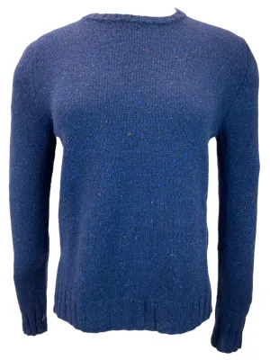 Base Crewneck Sweater Donegal Blue