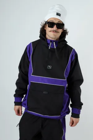 Baseline Pullover - Maxim Violet and Black