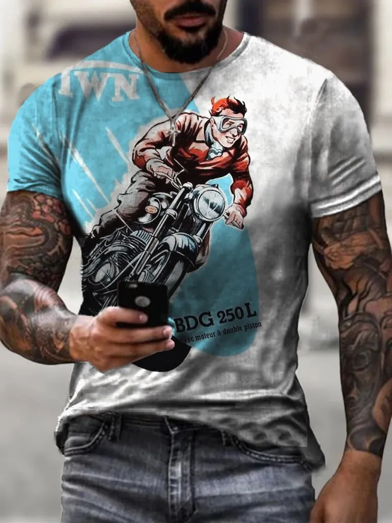 Bdg Retro Outdoor Biker  T-Shirt