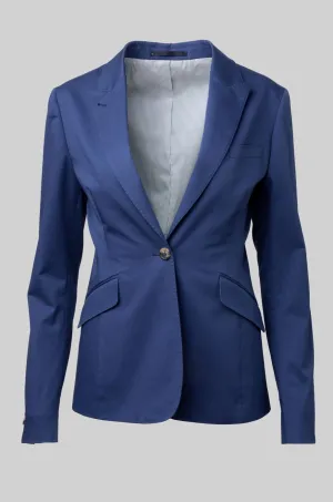 Blazer - Cotton Stretch - Regal Blue