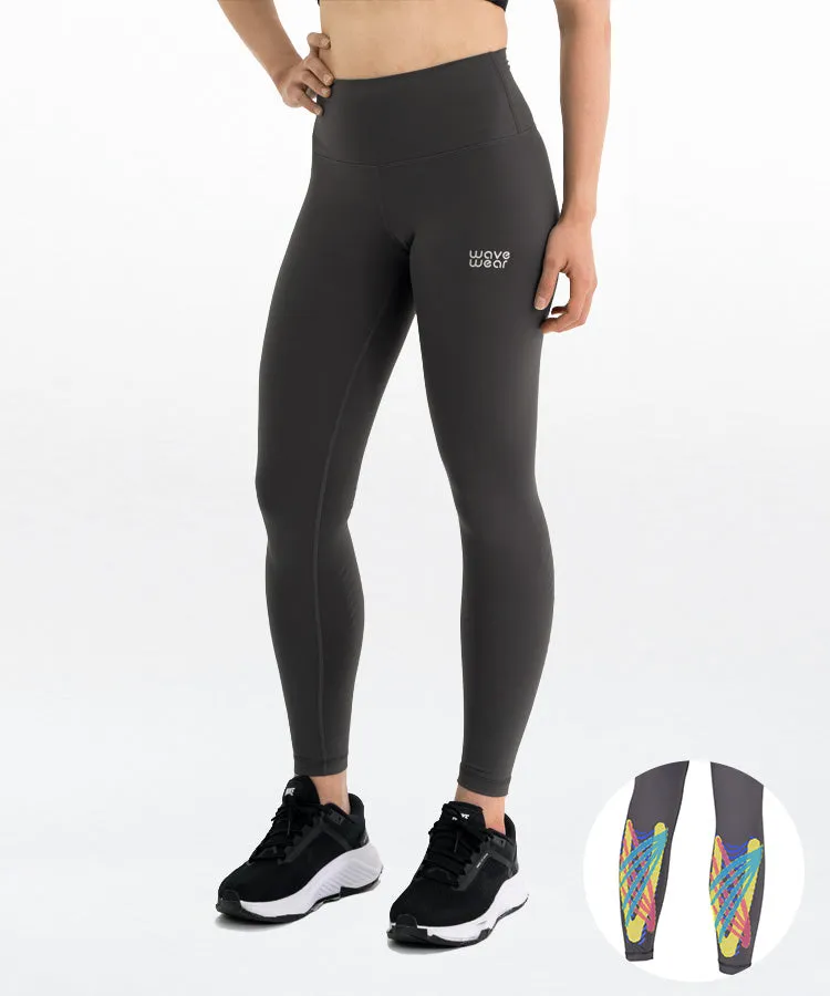 Calf Therapy Tape Compression Leggings Y10 (4colors)