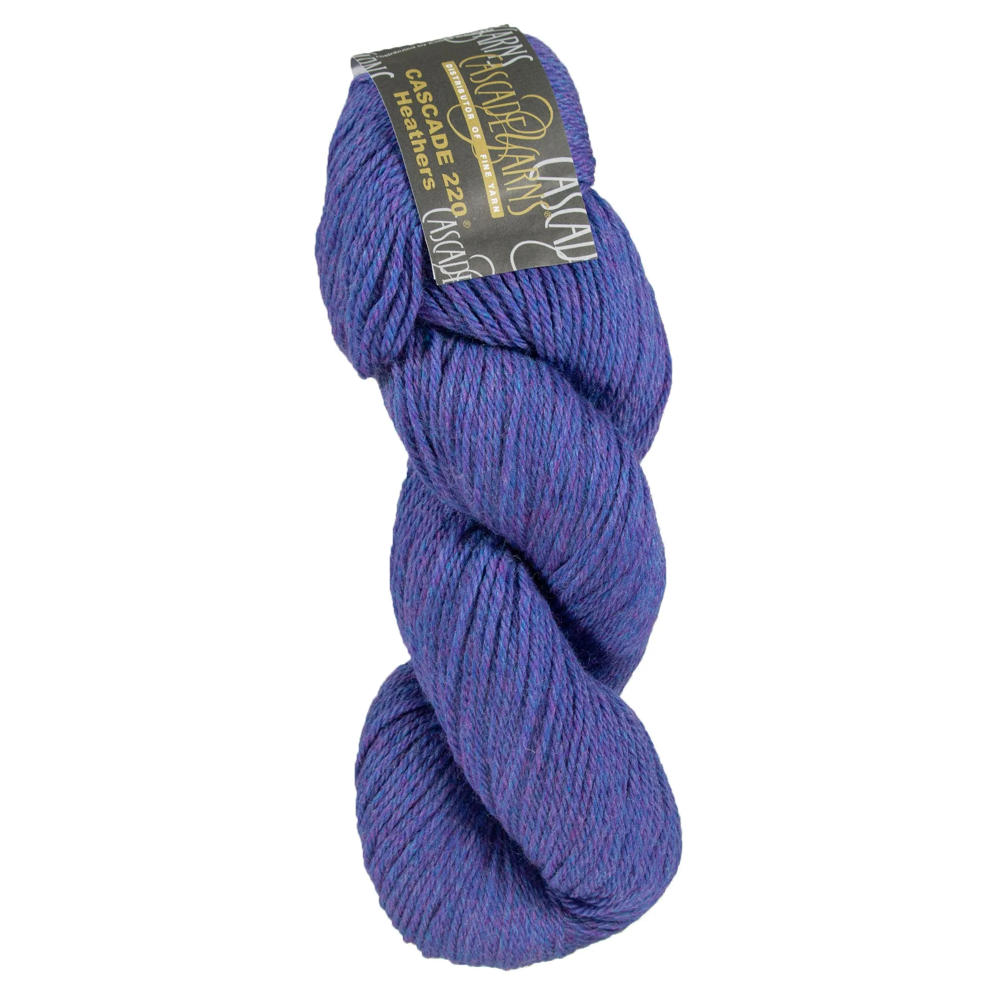 Cascade 220 Yarn - 9655 Blueberry Heather