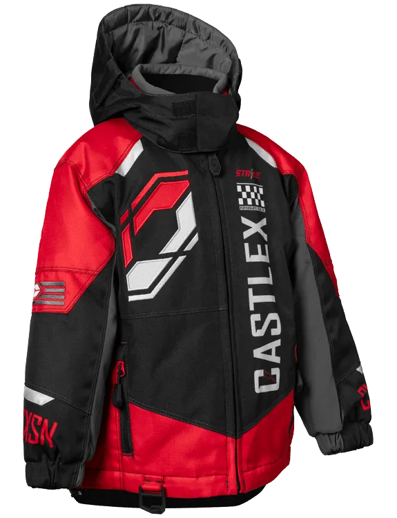 Castle X Toddler Strike Jacket Red Black