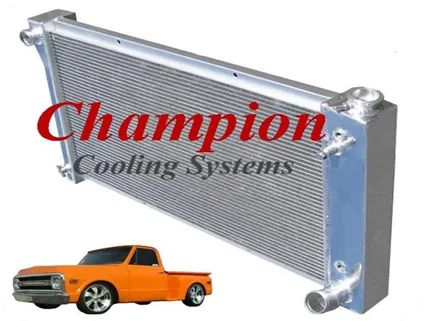 Champion Aluminum Radiator - 67-72 C10