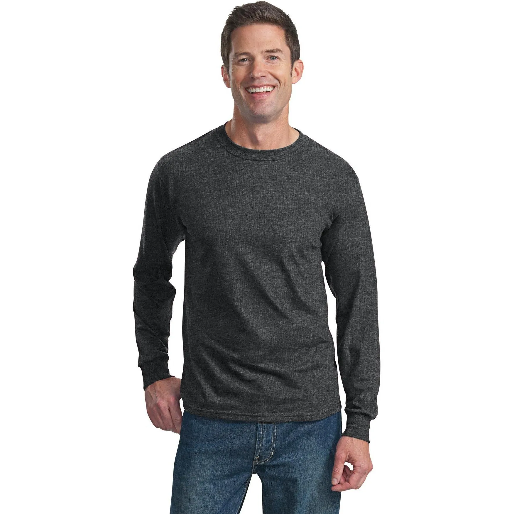 CLOSEOUT - Fruit of the Loom HD Cotton 100% Cotton Long Sleeve T-Shirt