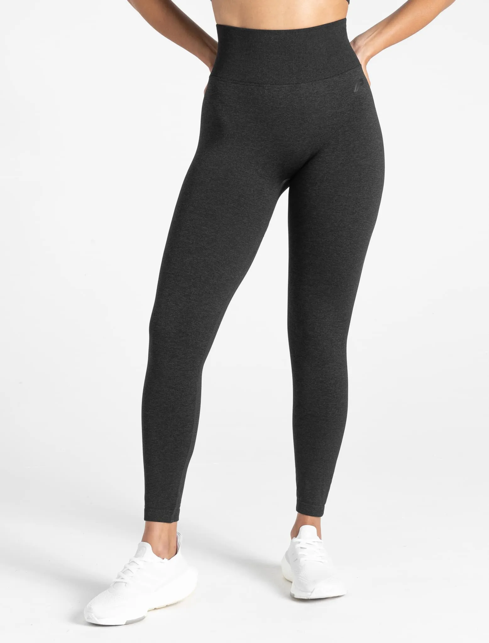 Core Seamless Pocket Leggings - Black Marl