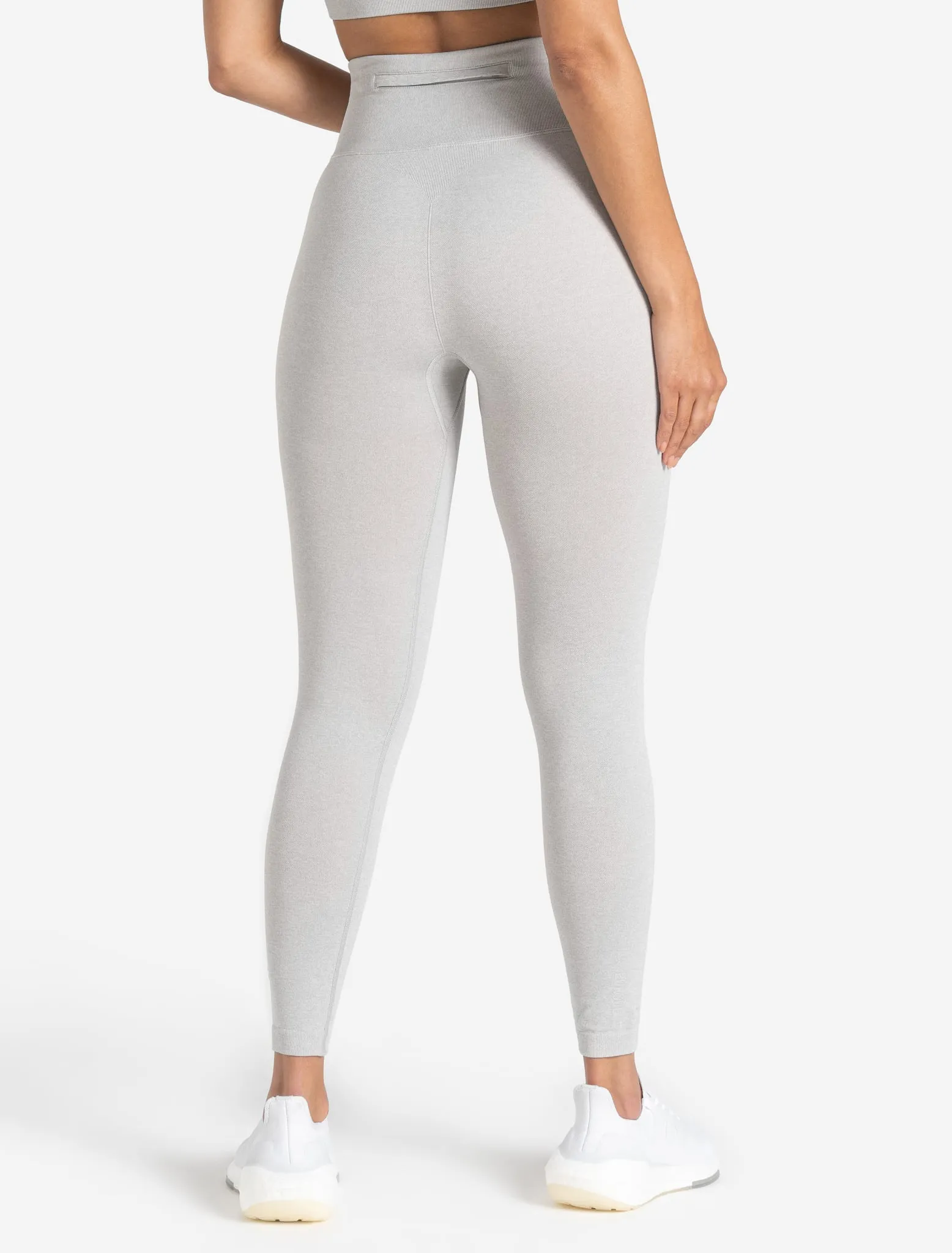 Core Seamless Pocket Leggings - Grey Marl