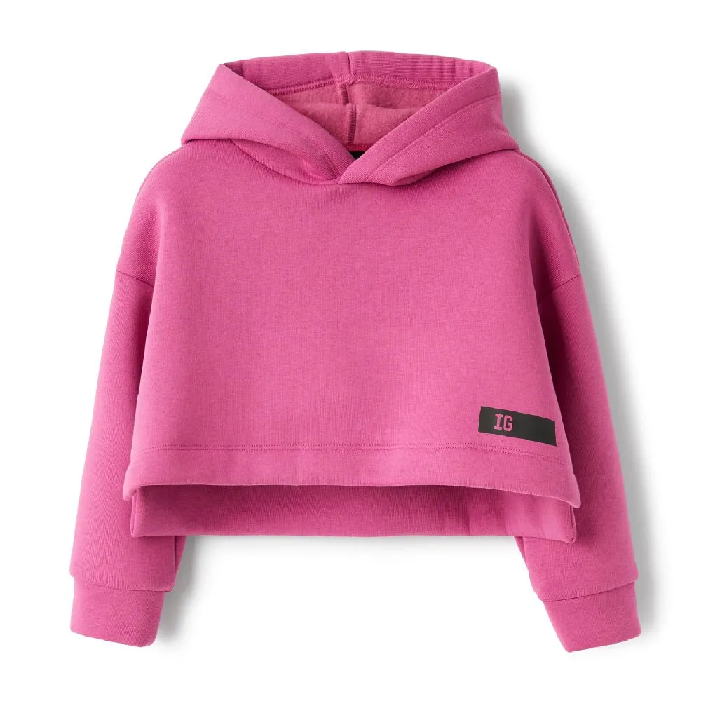 Cropped Hoodie Sweatshirt