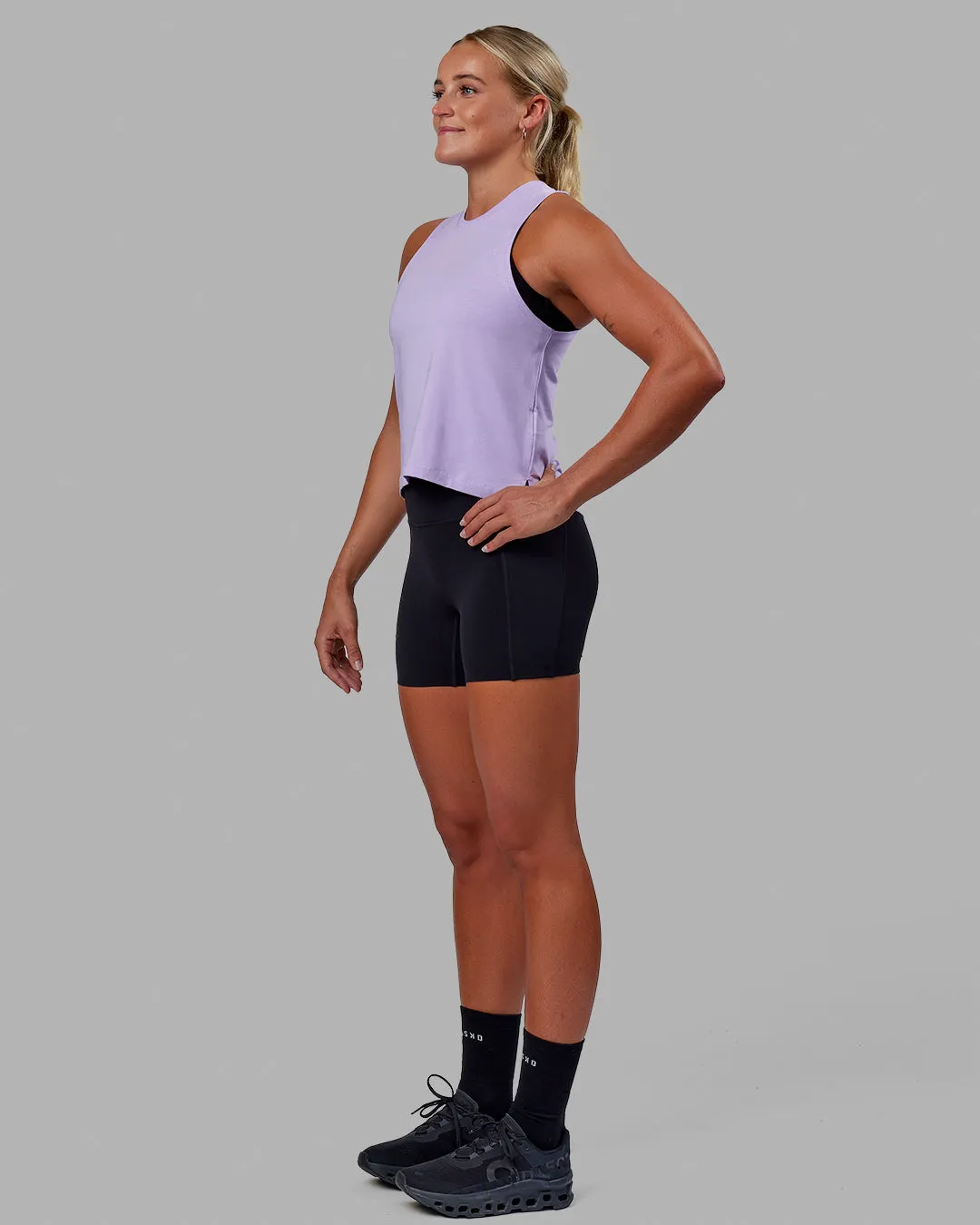 Deluxe PimaFLX Tank - Pale Lilac