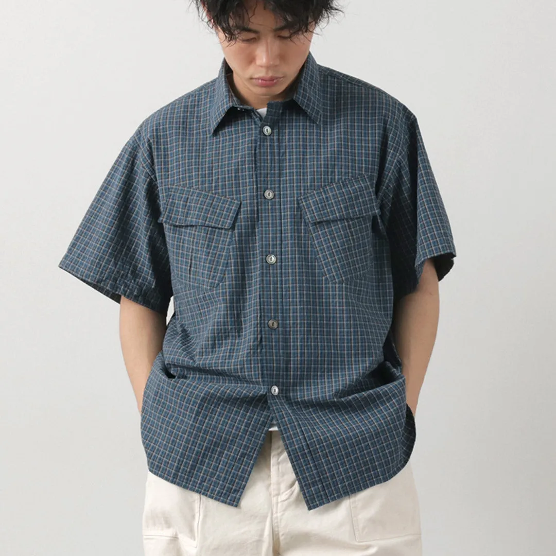 FUJITO / Short Sleeve Fatigue Shirt