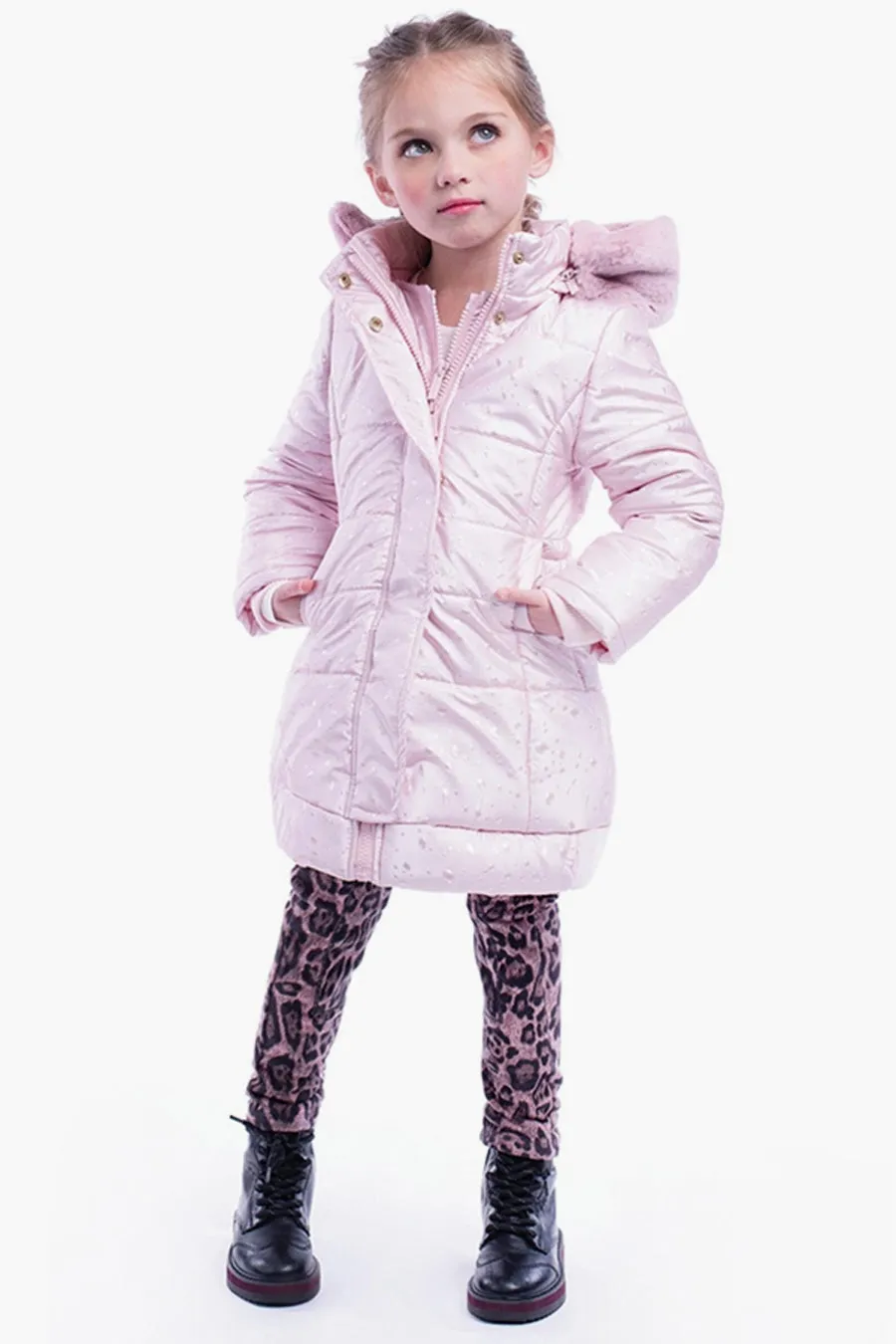 Girls Jacket Imoga - Powder