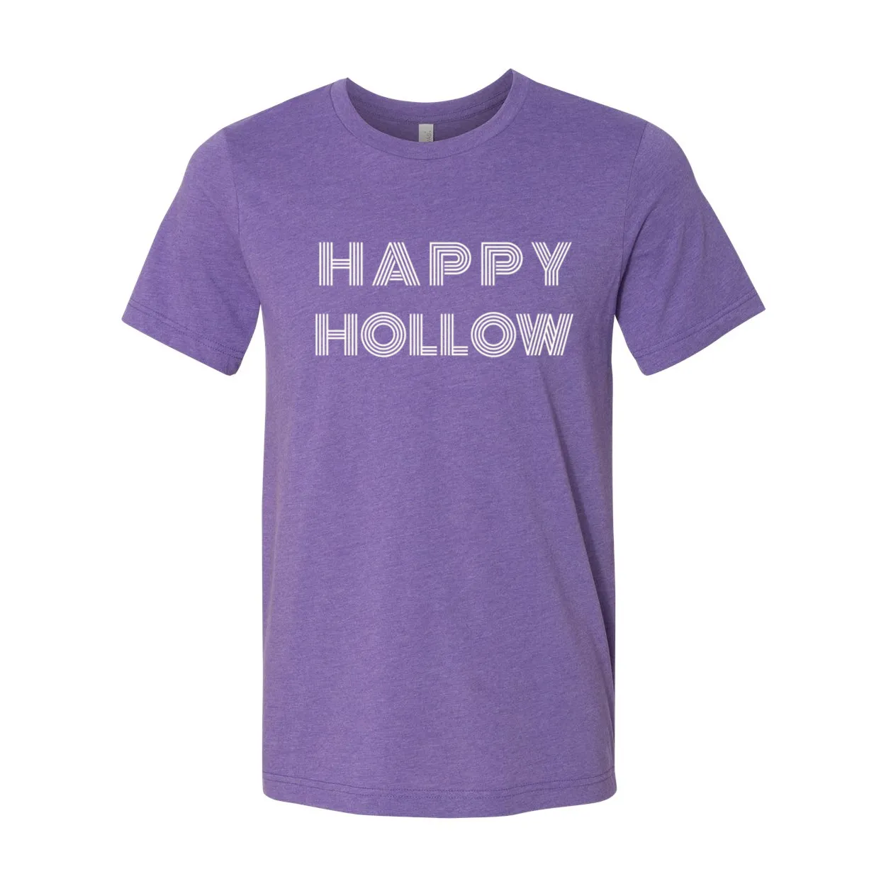 Happy Hollow Retro Font Tee