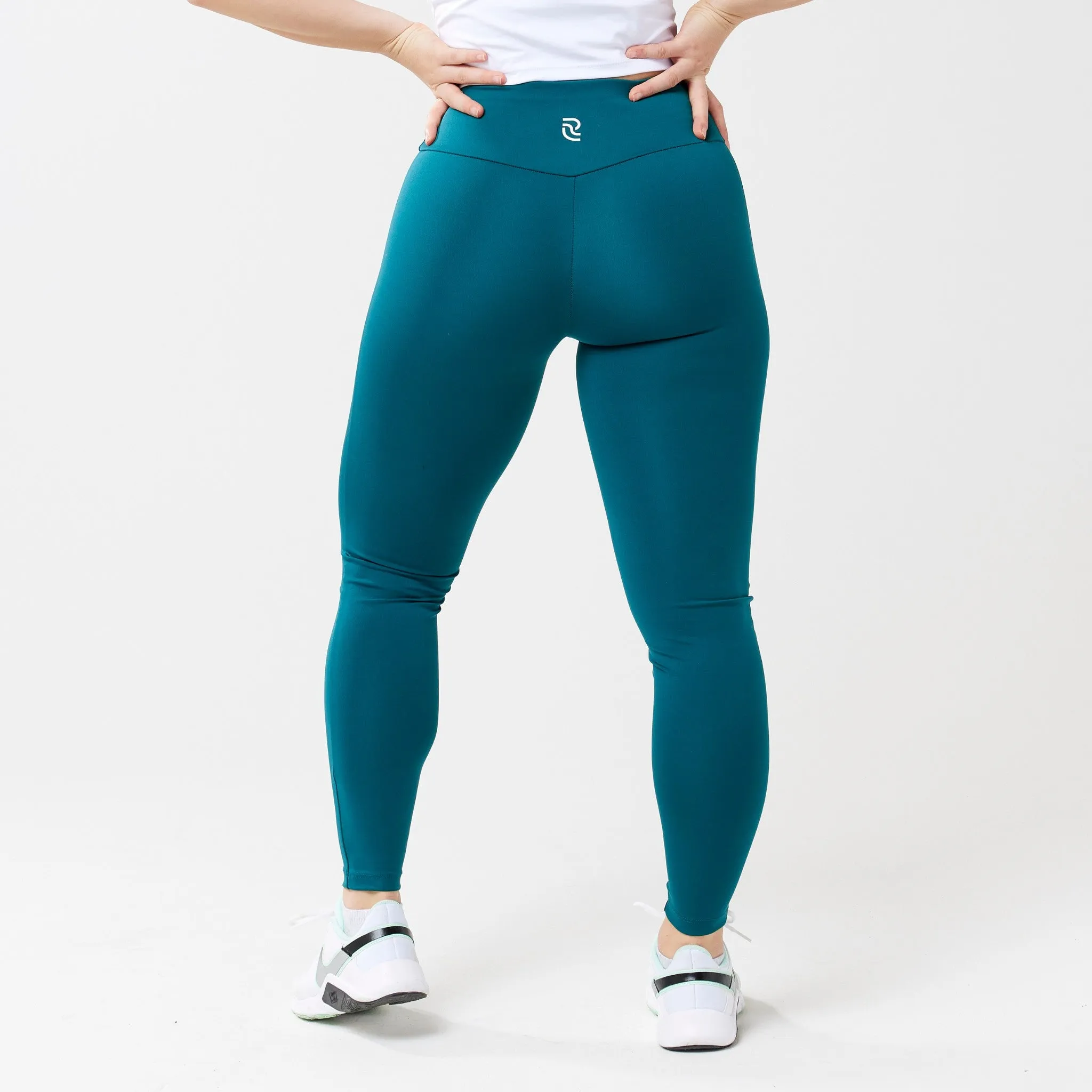 High-Rise Leggings - Green