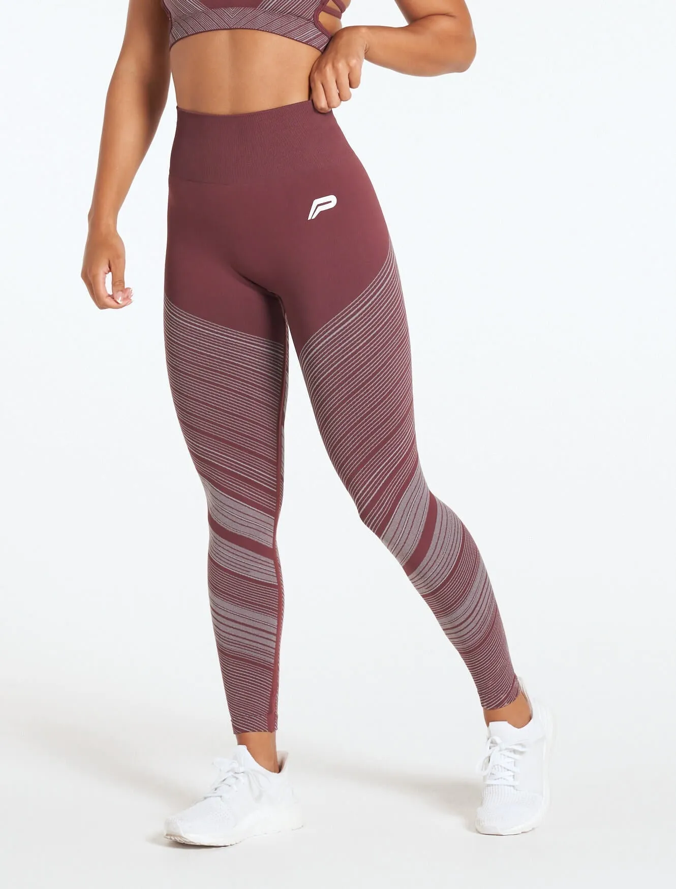 Impulse Seamless Leggings - Claret