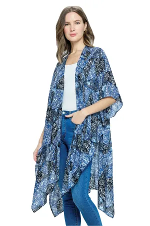 Kimono Floral Patchwork Print