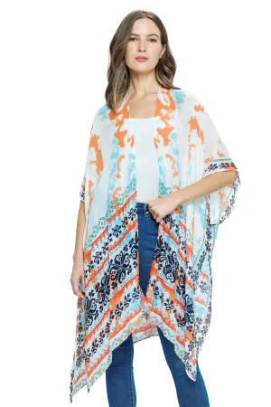 Kimono Tie Dye Patterned