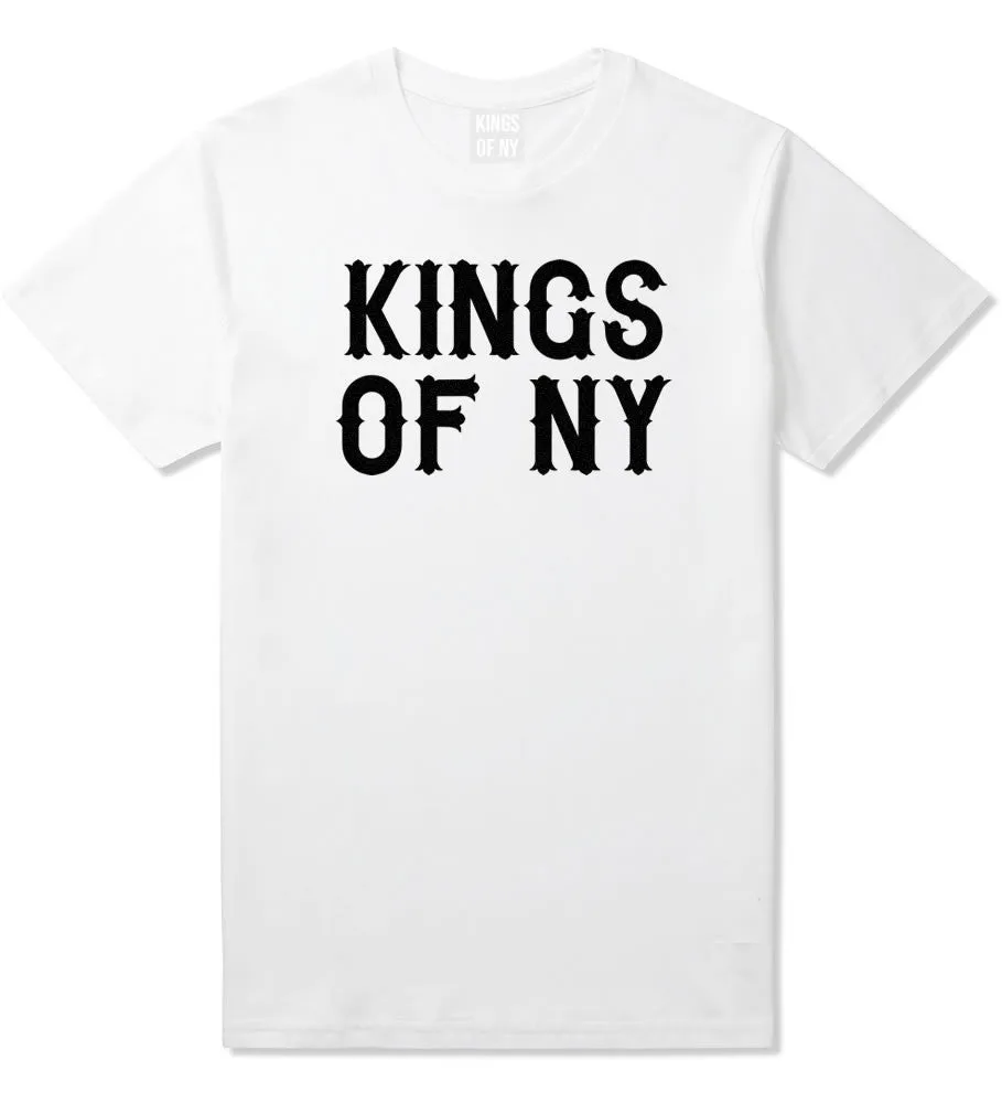 Kings Of NY Retro Font Logo Boys Kids T-Shirt