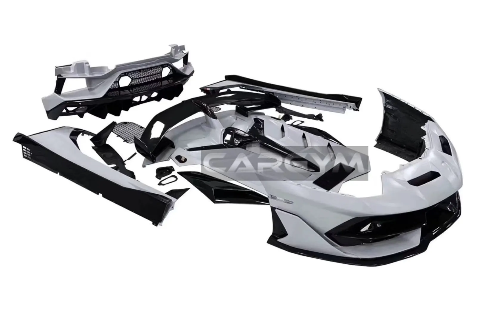 Lamborghini Dry Carbon Fiber SVJ Conversion Body Kit for Aventador L700 LP740 LP750