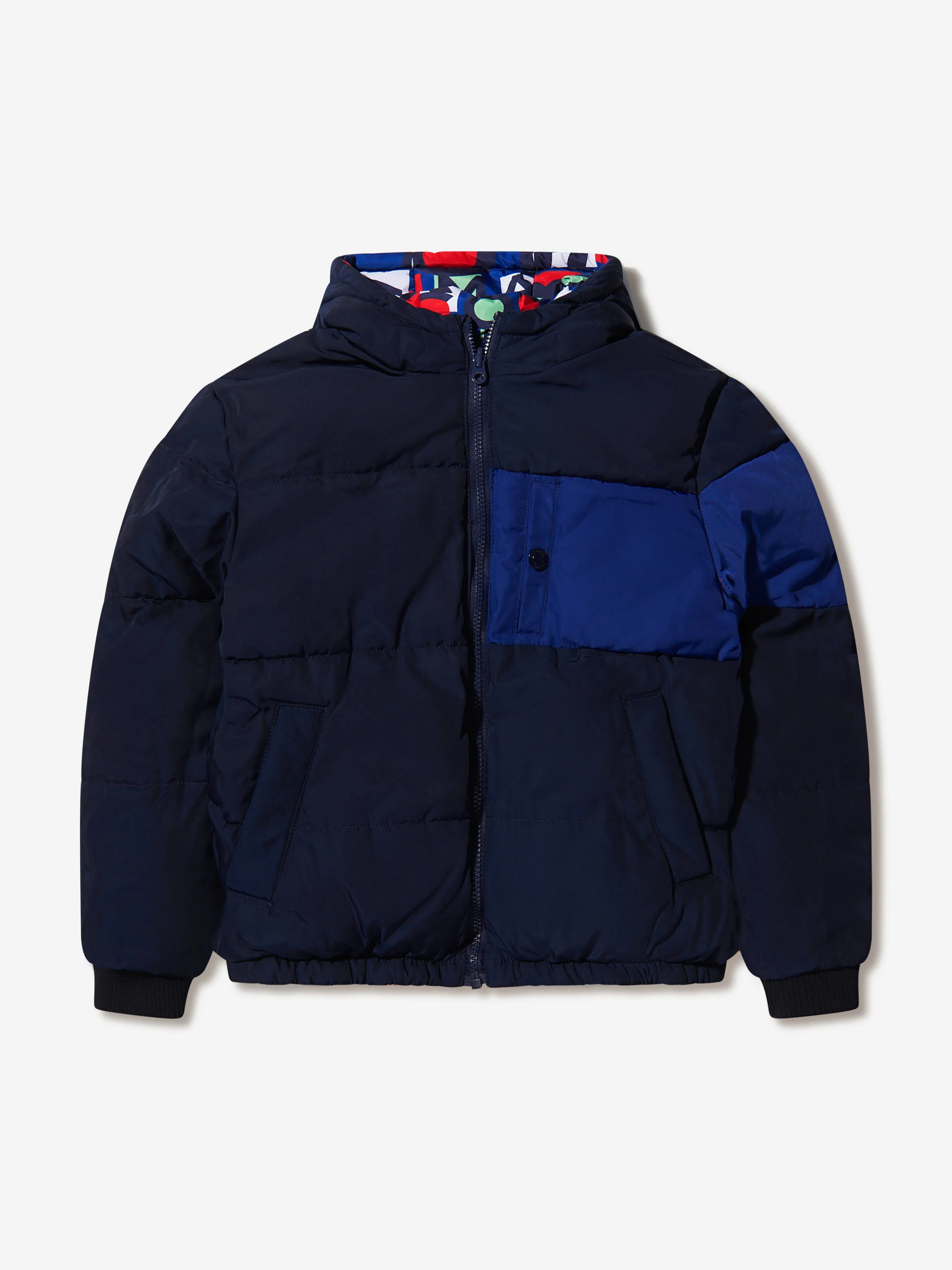 MARC JACOBS Boys Monogram Reversible Puffer Jacket