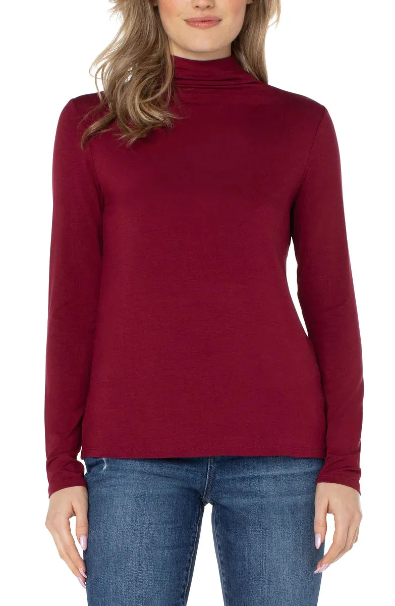 Mock Neck Pullover