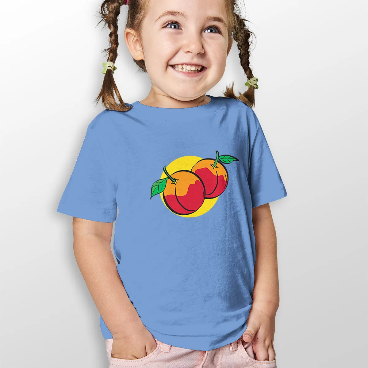 Retro Peaches Toddler T-Shirt, Unisex Toddler 2T-5/6