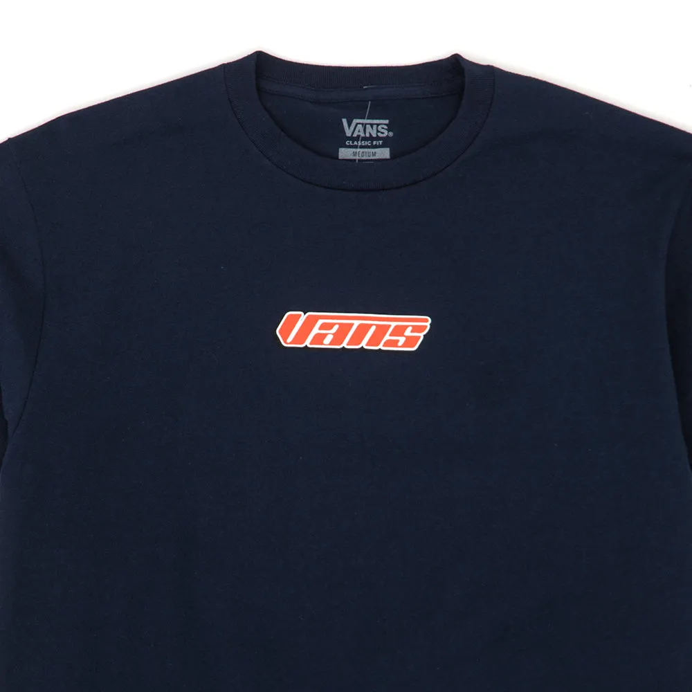 Retro V S/S T-Shirt (Navy) VBU