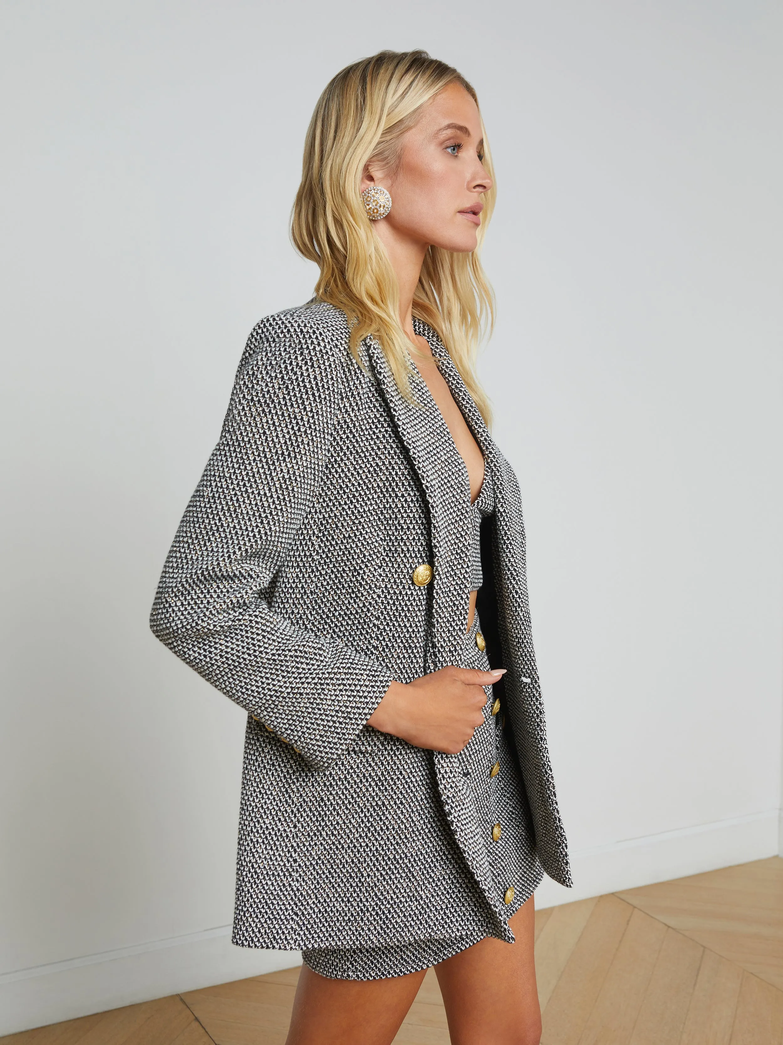 Riva Oversized Knit Blazer