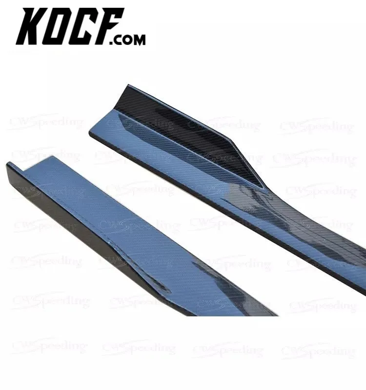 STYLE CARBON FIBER SIDE SKIRTS FOR LAMBORGHINI GALLARDO LP550 LP560 LP570 BODY KIT