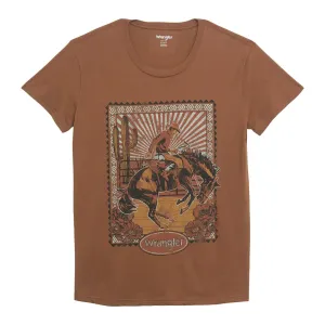 Top Women's SZN (112350126) - Wrangler Retro® Graphic Tee - Boyfriend Fit - Toffee