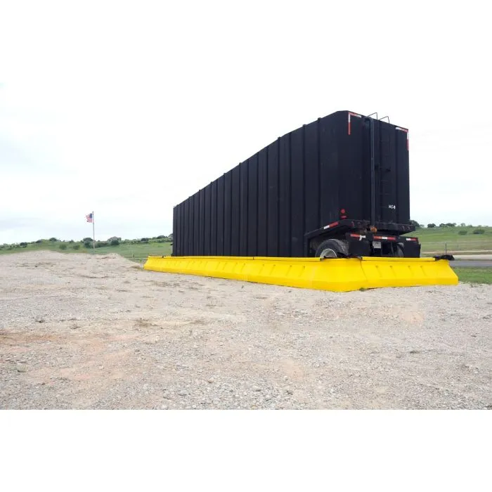 UltraTech 8791 Ultra-Containment Wall, 68' x 68' x 1', 68.2' X 68.2' Inside Dims & 70.2 X 70.2 Outside Dims, (28) 1' Side Walls, (4) 1' Corners, 75 x 75 Liner, Yellow, 1 Each