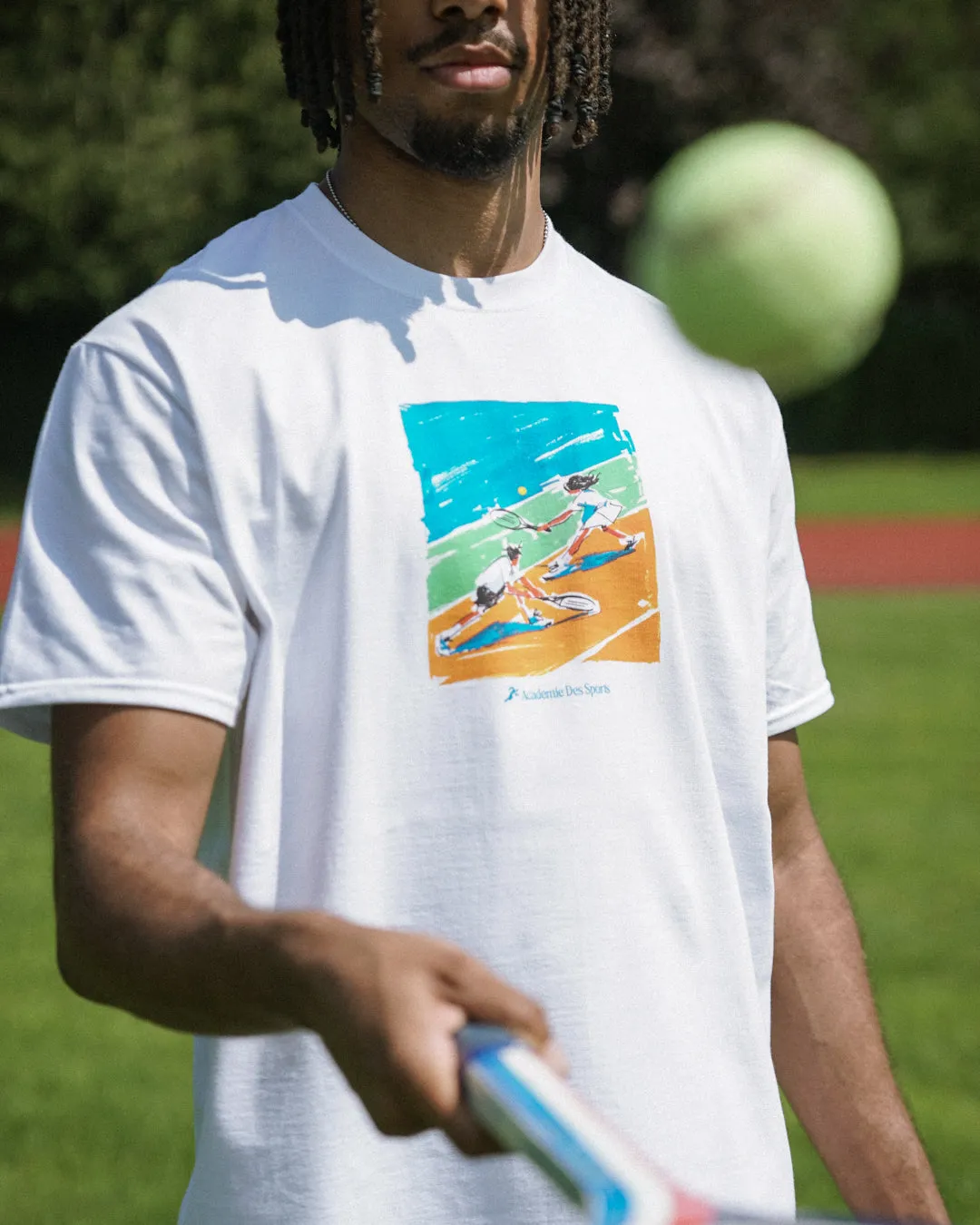 Vice 84 'Backhanders' Tee - White