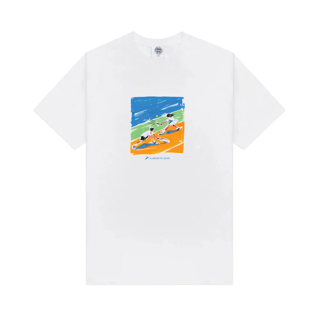 Vice 84 'Backhanders' Tee - White